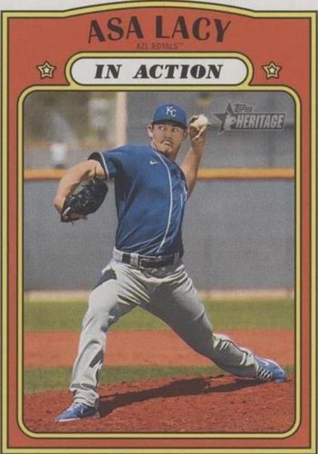 2021 Topps Heritage Minor League Edition - Asa Lacy #182