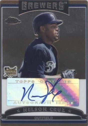 Nelson Cruz-Jason Botts 2006 Topps Co-Signers Autograph | eBay