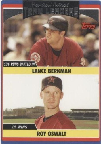 2006 Topps Updates & Highlights - Lance Berkman Roy Oswalt #UH298