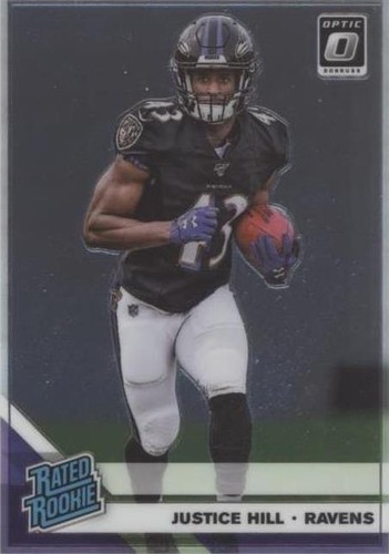 2019 Panini Donruss Optic Justice Hill #183