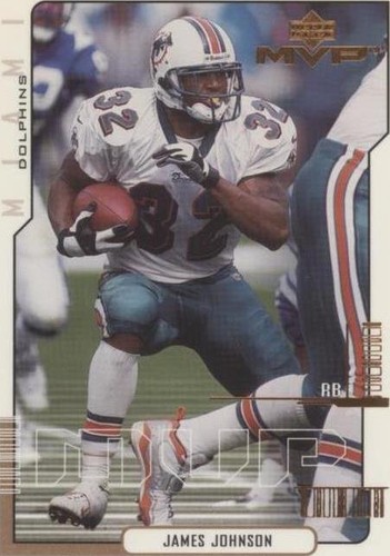 2000 Upper Deck MVP James Johnson #85