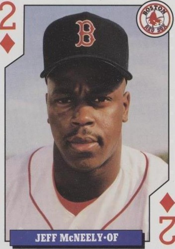 1993 Bicycle Baseball Rookies Playing Cards - Jeff McNeely #2D