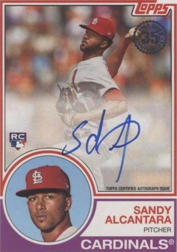 2018 Topps - Sandy Alcantara #83A-SA