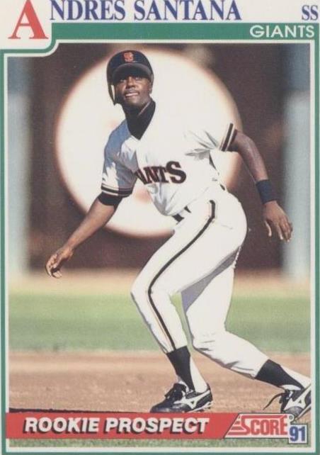 1991 Score - Andres Santana #762