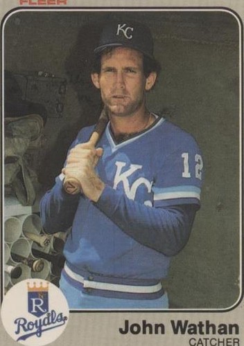1983 Fleer - John Wathan #126