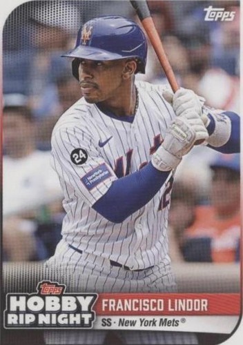 2024 Topps Hobby Rip Night - Francisco Lindor #30