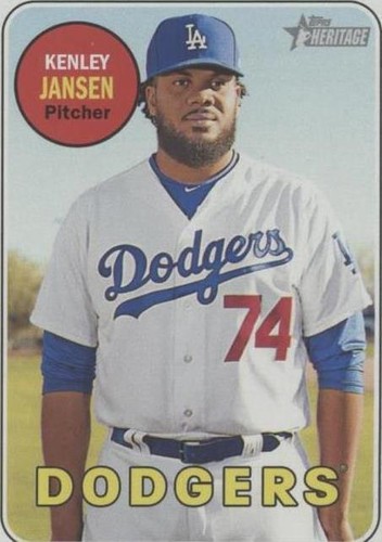 2018 Topps Heritage - Kenley Jansen #424