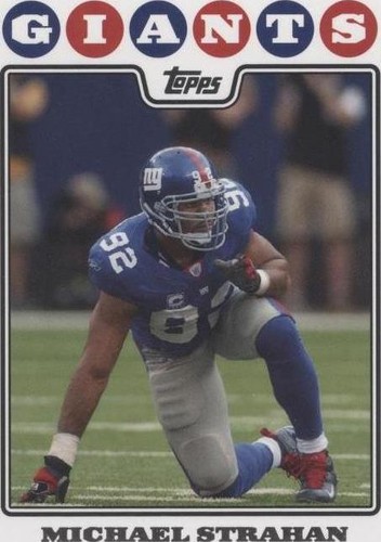 2008 Topps Michael Strahan #219