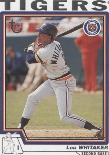 2004 Topps Retired Signature Edition - Lou Whitaker #19