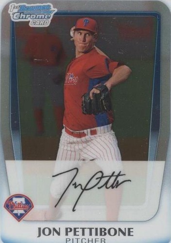 2011 Bowman Chrome - Jonathan Pettibone #BCP142