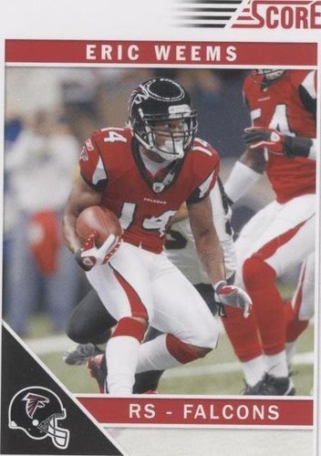 2011 Score Eric Weems #12
