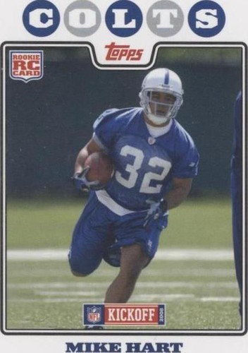 2008 Topps Kickoff Mike Hart #185