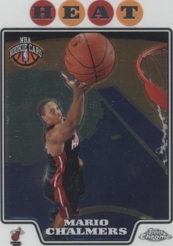 2008-09 Topps Chrome - Mario Chalmers #208