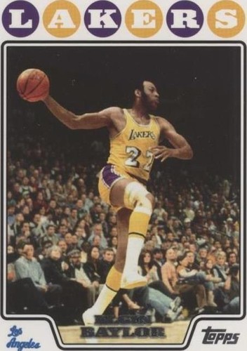 2008-09 Topps - Elgin Baylor #185