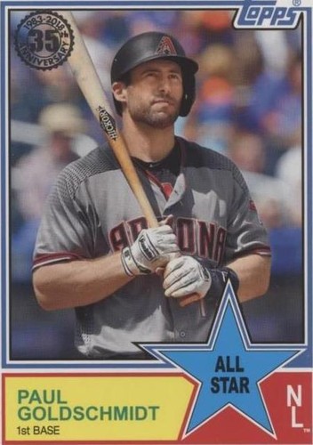 2018 Topps - Paul Goldschmidt #83AS-17