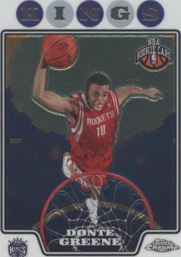 2008-09 Topps Chrome - Donte Greene #203