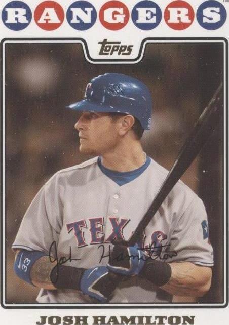 Josh Hamilton Baseball Texas Rangers Sports Trading Cards 