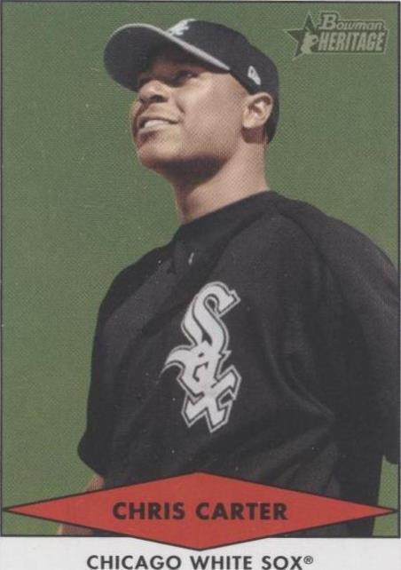 2007 Bowman Heritage - Chris Carter #BHP10