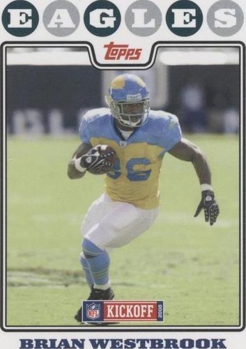 2008 Topps Kickoff Brian Westbrook #5