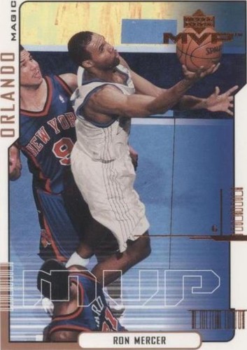 2000-01 Upper Deck MVP - Ron Mercer #120