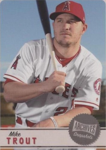 2019 Topps Archives Snapshots - Mike Trout #AS-MT