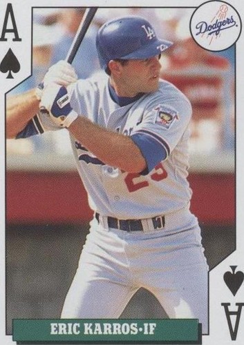 1992 Bicycle Baseball Rookies Playing Cards - Eric Karros #AS