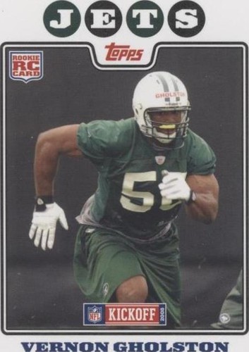 2008 Topps Kickoff Vernon Gholston #215