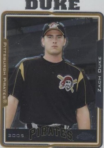 2005 Topps Updates & Highlights Zach Duke Pittsburgh Pirates
