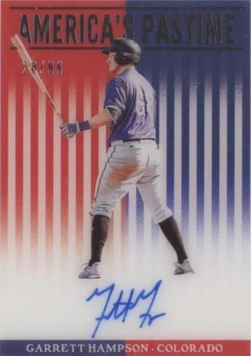 2019 Panini Chronicles - Garrett Hampson #AP-GH