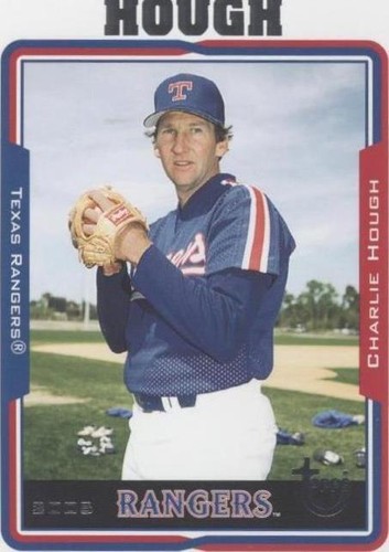 2005 Topps Retired Signature Edition - Charlie Hough #93