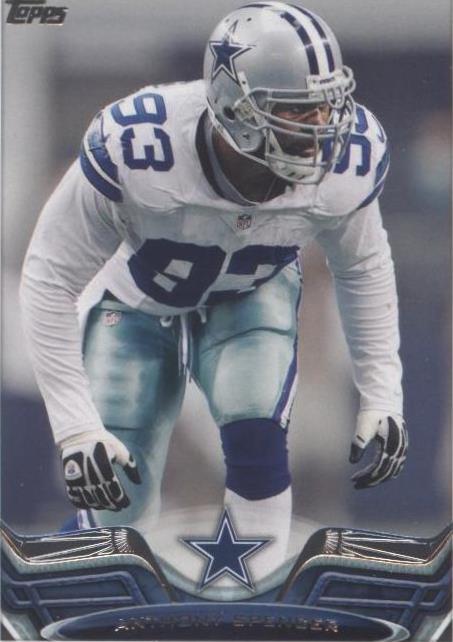 2013 Topps Anthony Spencer #127