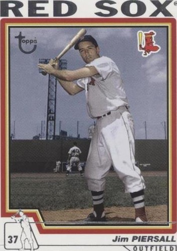 2004 Topps Retired Signature Edition - Jim Piersall #65