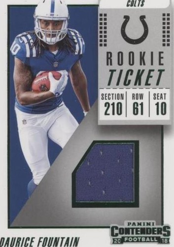 2018 Panini Contenders Daurice Fountain #RTS-37
