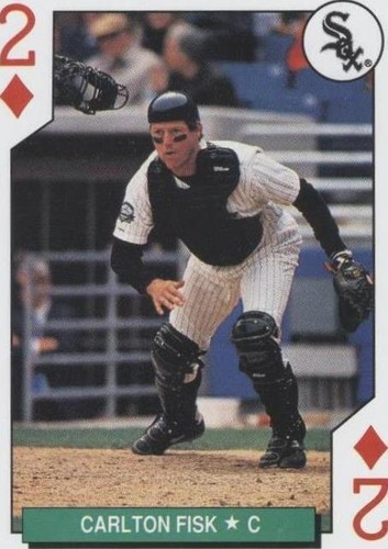 1991 U.S. Playing Cards Major League All-Stars - Carlton Fisk #2D