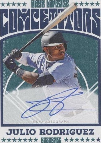 2022 Onyx Premium Julio Rodriguez Seattle Mariners Auto /280
