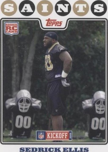 2008 Topps Kickoff Sedrick Ellis #213