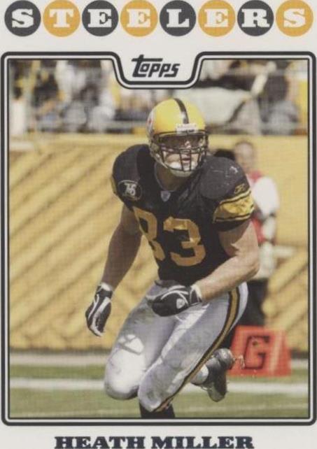 2008 Topps Heath Miller #184