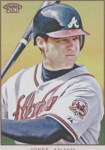 2009 Topps 206 - Chipper Jones #139