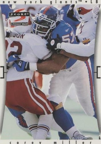 1997 Score Corey Miller #83