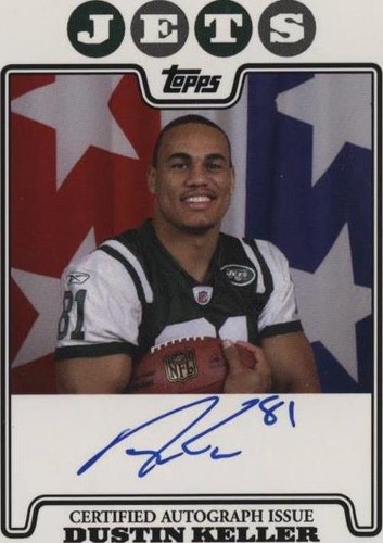 2008 Topps Dustin Keller #RPA-DK
