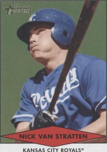 2007 Bowman Heritage - Nick Van Stratten #BHP82