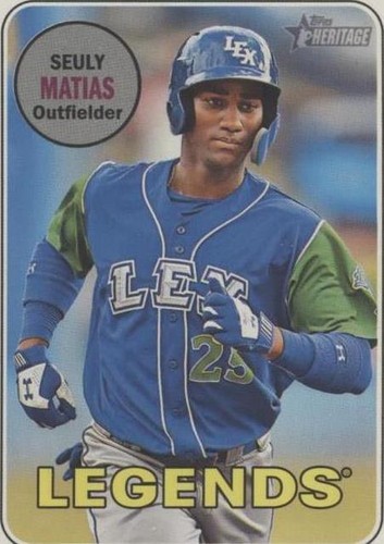 2018 Topps Heritage Minor League Edition - Seuly Matias #203