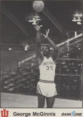1986 Bank One Indiana Hoosiers Greats I - George McGinnis #19