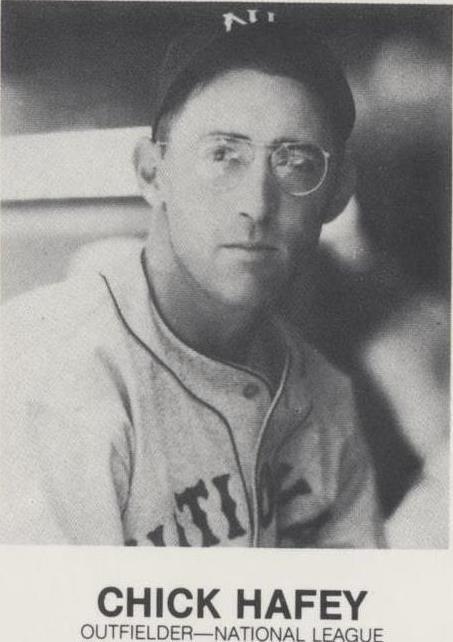 1983 TCMA Renata Galasso - Chick Hafey #7