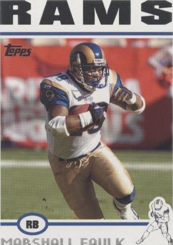 2004 Topps Marshall Faulk #170