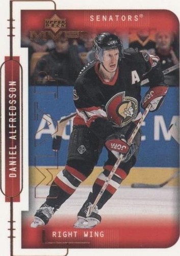 1999-00 Upper Deck MVP - Daniel Alfredsson #140