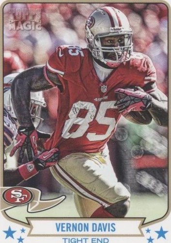 2013 Topps Magic Vernon Davis #285
