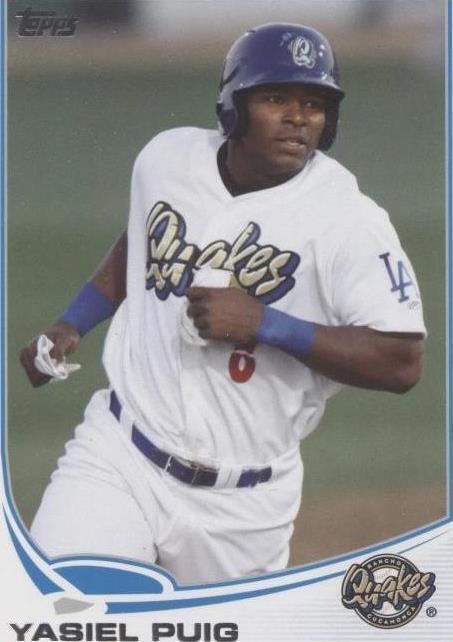 2013 Topps Pro Debut - Yasiel Puig #35