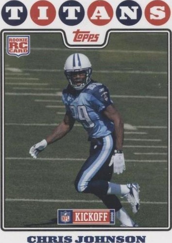 2008 Topps Kickoff Chris Johnson #183