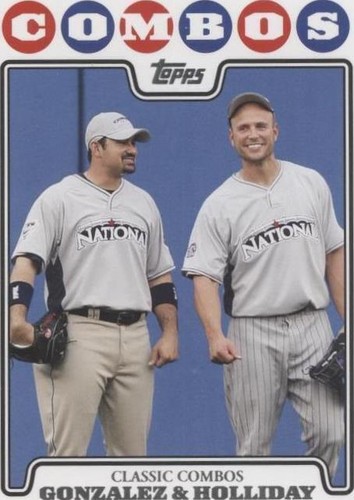 2008 Topps Updates & Highlights - Adrian Gonzalez Matt Holliday #UH142